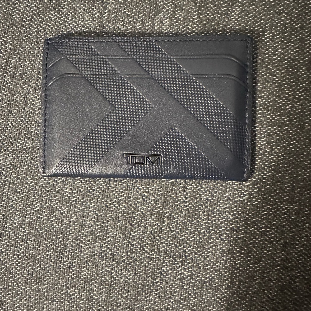 Tumi Dark Blue Card Holder